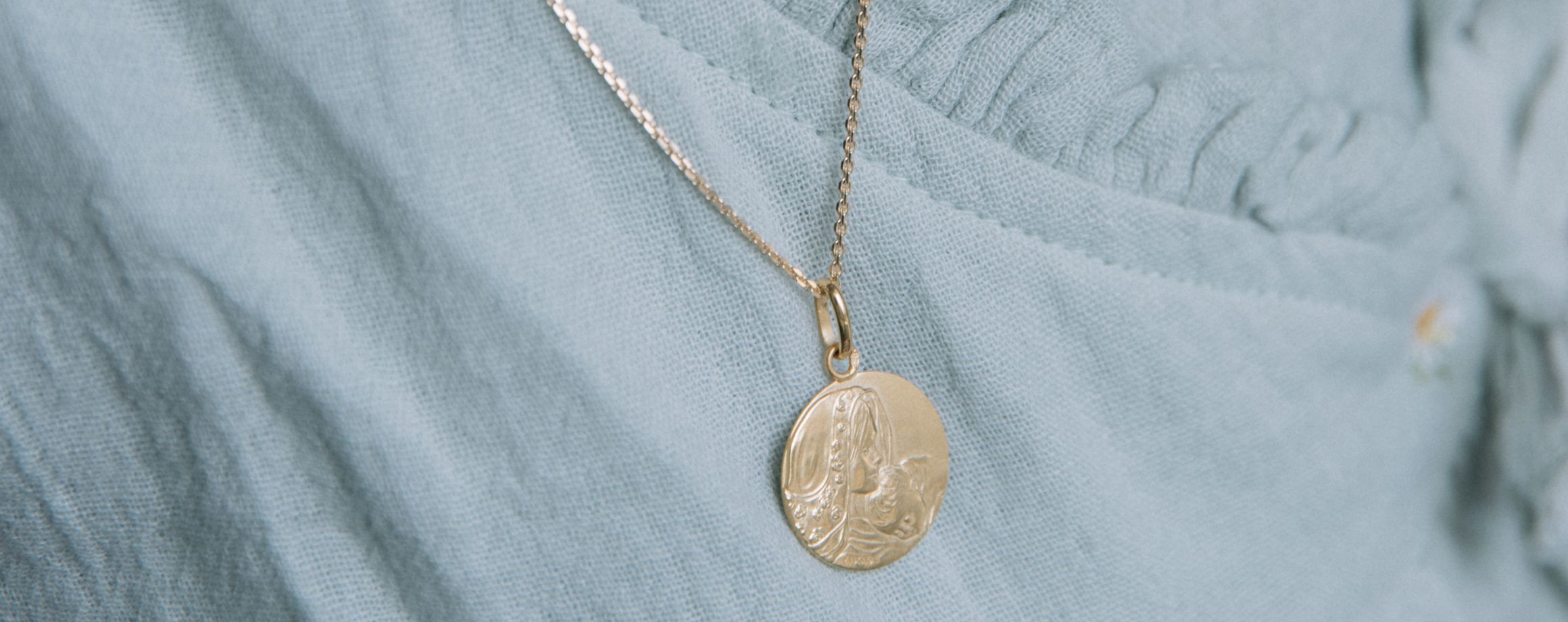 Médaille Vierge à l'Enfant Médaille Vierge à l'Enfant